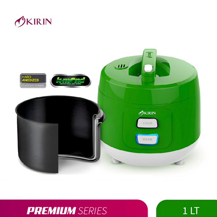 Kirin Rice Cooker 1 Liter - KRC-089 Hijau
